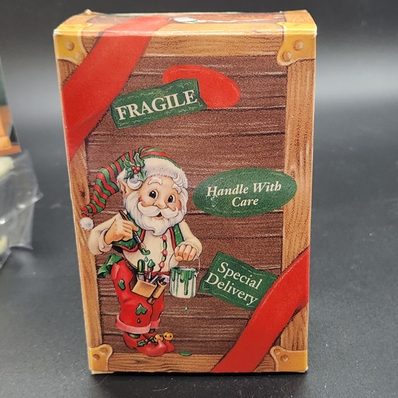 Vtg. Enesco Treasury of Christmas Ornaments Seedlings Greetings Ornament TR933 - Picture 10 of 16